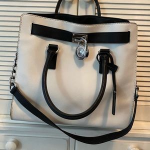 Michael Kors Black and white purse